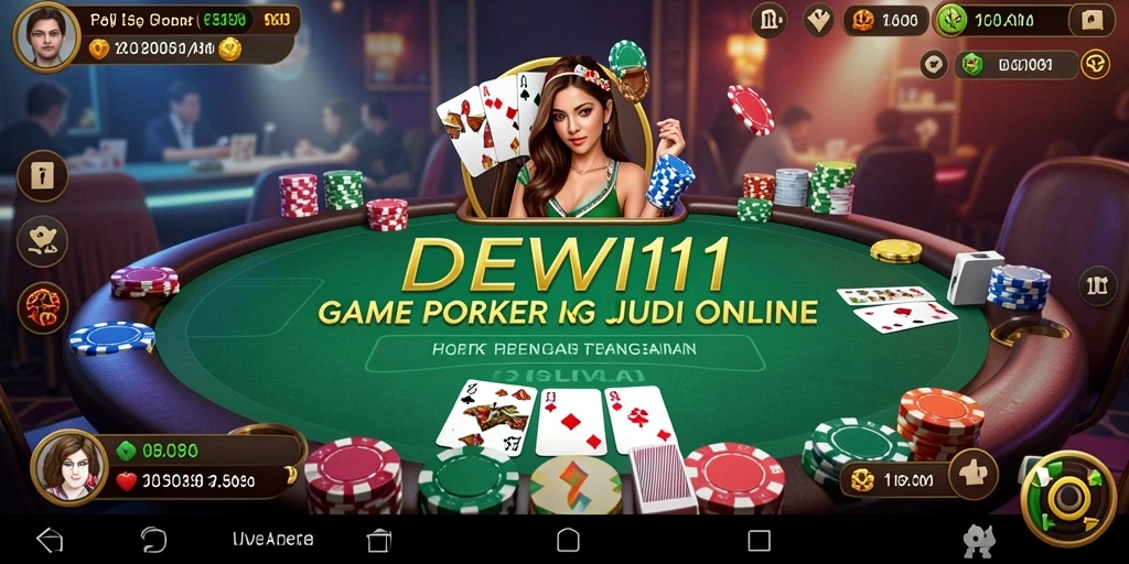 Gameplay menarik dengan tampilan antarmuka modern DEWI11.