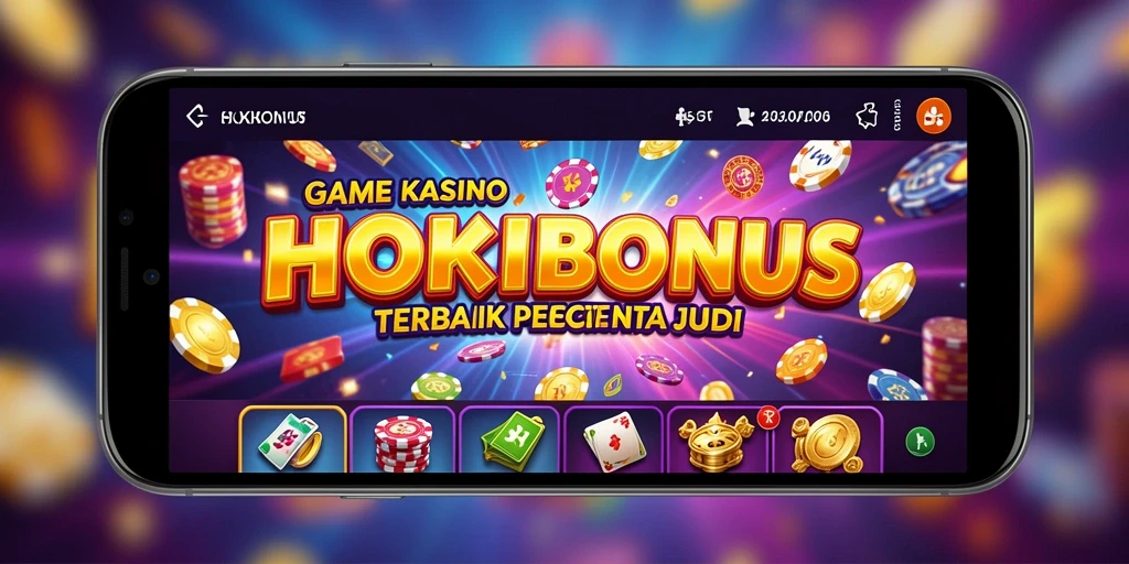 Screenshot gameplay HOKIBONUS yang menampilkan keseruan permainan Kasino.