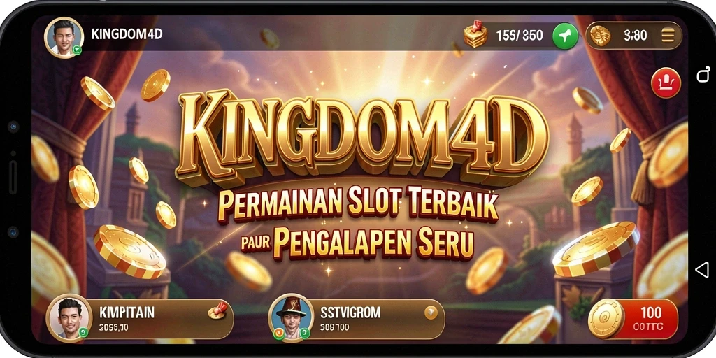 Tampilan gameplay seru dari KINGDOM4D dengan fitur slot menarik.