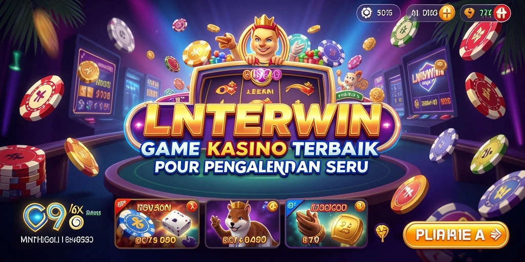 Tampilan menarik dari gameplay LNTERWIN yang mendebarkan.