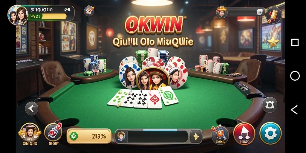 Tampilan gameplay QiuQiu yang menarik dan seru.
