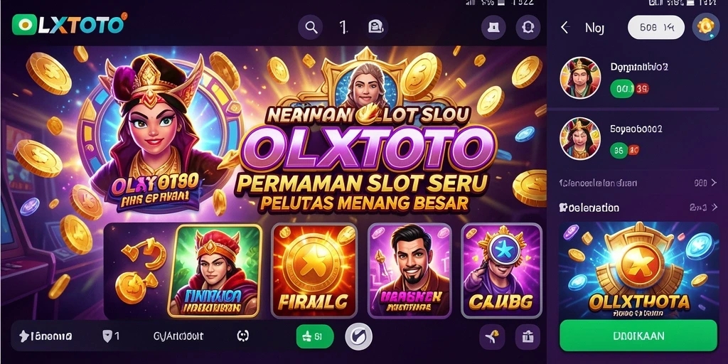 Tampilan menarik dari OLXTOTO saat gameplay slot.