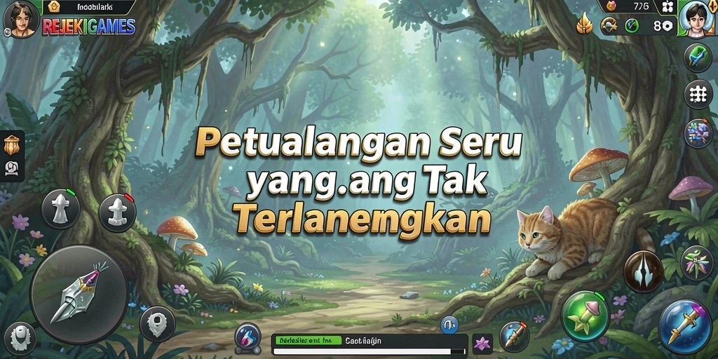 Tampilan gameplay seru dari REJEKIGAMES yang memikat.