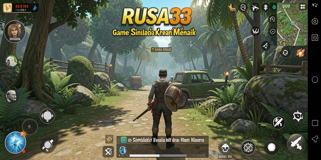 Screenshot RUSA33 menampilkan aksi seru dalam gameplay simulasi.