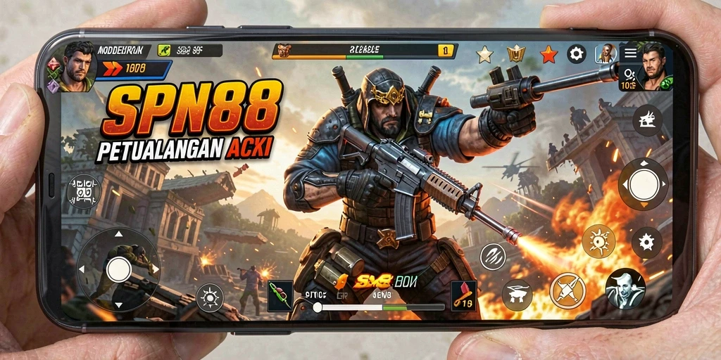 Tampilan gameplay SPN88 yang menegangkan dan penuh aksi.