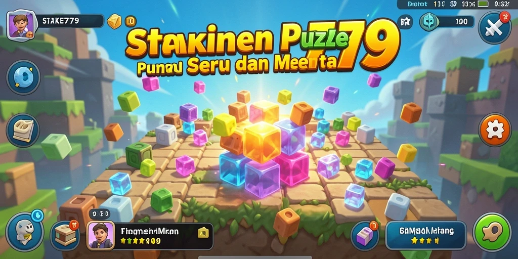 Gameplay STAKE779 dengan berbagai puzzle menantang dan grafis menarik.