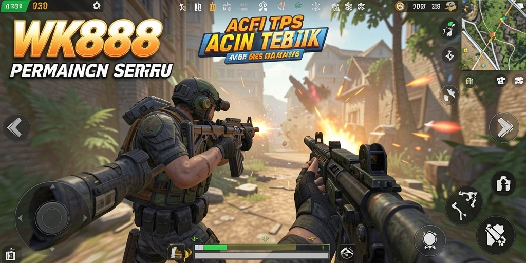 Tangkapan layar gameplay WK888 dengan aksi seru dan karakter menarik.